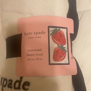 NWT Kate Spade Oversized Beach Towel